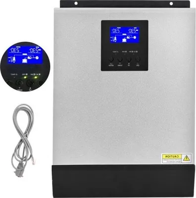 Zdjęcie produktu dla Falownik solarny 3 kVA, 24 V, MPPT, do instalacji autonomicznych, z czystą sinusoidą