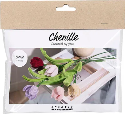 Produktbild von Creativ Company CC Mini Hobby Set Chenilledraht Blumen