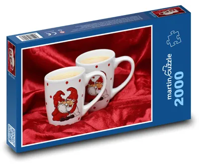 Obrázek produktu pro Puzzle 2000 Vánoční hrnečky - martinpuzzle