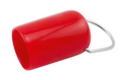 Produktbild von Hansi Besenstiel-Aufhänger mit Metallbügel – Stabiler PVC Halter für Besen & Haushaltsgeräte, sortierte Farben