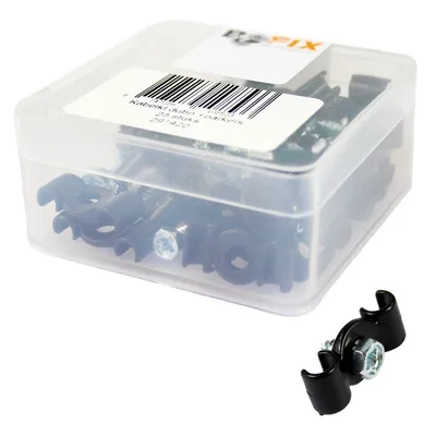 Immagine prodotto di Bofix CLAMP CAVO DOPPIO CON PARKER (25 pezzi)