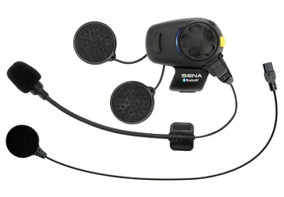 Produktbild von Motorradsprechanlage Smh5Fm Bluetooth 3.0 Bis Zu 700M Mit Fm Radio Und Universal Mikrofon Set ( 2 Sets ) (El) - Für