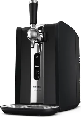 Produktbild von Philips 7000 series PerfectDraft Bierzapfanlage, Draft-Bierzapfanlage, Kunststoff, Schwarz, Silber, Temperatur, 230 V, 50 Hz