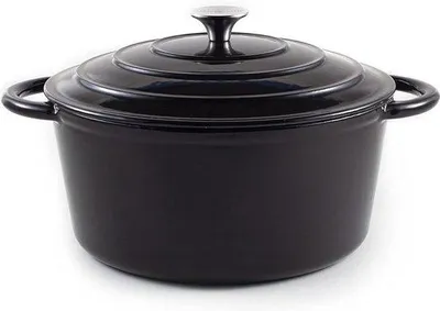 Produktbild von Famanu Gusseisenpfanne 26 cm, 4,7 l - Schwarz