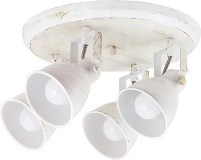 Image de Plafonnier Vivienne blanc antique E14 4x40W 5969 Rabalux