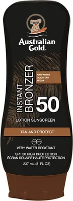 Image de Australian Gold SPF 50 Lotion avec Bronzage 237 ml