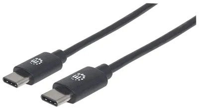 Image de MANHATTAN Câble de connexion USB C mâle/femelle USB2.0 1m