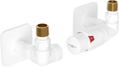 Obrázok produktu pre Mexen G00 termostatická axiálna súprava s uzáverom S, biela - W903-900-909-20