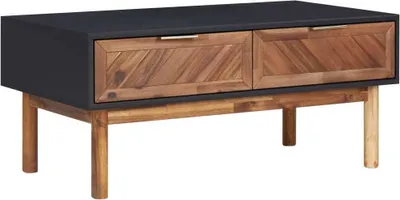 Produktbild von Couchtisch 90x50x40 cm Akazie Massivholz und MDF , Couchtische Design 2024