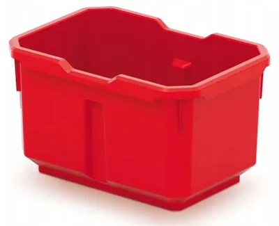 Zdjęcie produktu dla Zestaw 4szt pojemników czerwonych TITAN BOX Kistenberg KTIS16