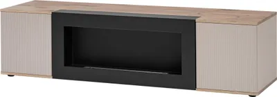 Obrázek produktu pro TV stolek HAIKA s biokrbem - dub viking / kašmír