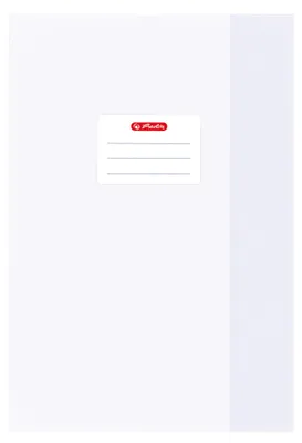 Image de herlitz Heftschoner DIN A4, gepr„gt (Bast), PP, weiá