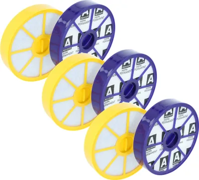 Produktbild von vhbw 3x Vormotor-Filter, 3x HEPA-Nachmotor-Filter kompatibel mit Dyson DC14, DC15, DC08, DC05 Staubsauger