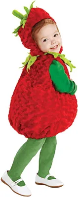 Produktbild von Honigsüßes Erdbeeren Kleinkinderkostüm Kinder Größe: M