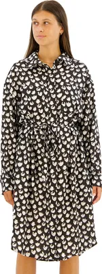 Produktbild von Makia Tuuli Langarmkleid Schwarz M Frau Schwarz M