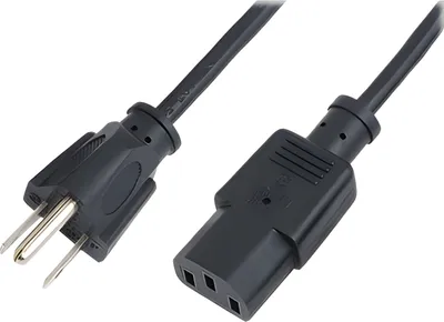 Produktbild von Logilink Power Cord, USA YP-12 / YC-14, black, 1,80m