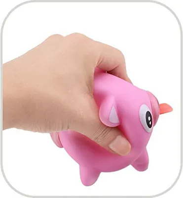Immagine prodotto di Palla parlante in PVC con lingua fuori, allevia lo stress, giocattolo morbido per bambini, regali