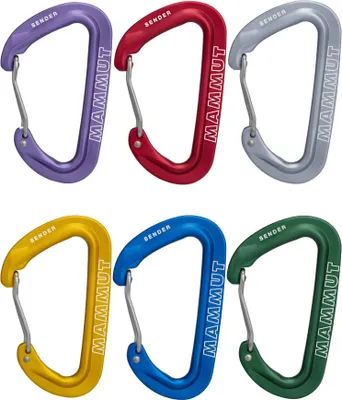 Produktbild von Mammut 2040-02790-11277-1, Tastensperre, Verschlusskarabiner, D-förmig, Aluminium, Mehrfarbig, 8 kN