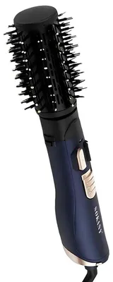 Immagine prodotto di Sokany, spazzola ad aria calda da 1400 W con accessori intercambiabili e cavo girevole a 360°, blu notte