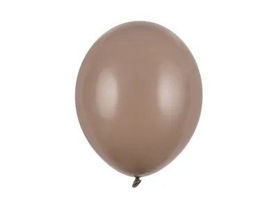 Obrázek produktu pro 100 Stk. Luftballon Ø30cm "Uni Pastell" | Cappuccino