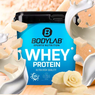 Produktbild von BODYLAB Whey Protein - 1000g - Marzipan