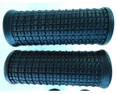 Produktbild von Velo Lenkergriffe 110mm Gummi Schwarz