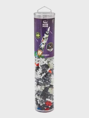 Imagen del producto de 240 piezas Plus Plus Kreativ, cohete Saturn V, a partir de 5 años