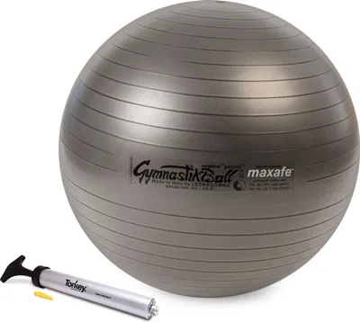 Produktbild von Original Pezzi® Gymnastikball MAXAFE m. Pezzi Pumpe - anthrazit
