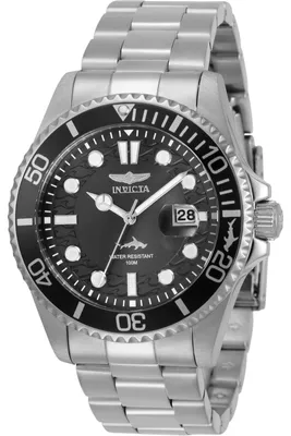 Immagine prodotto di Invicta Pro Diver 30018 Orologio da Uomo - Movimento al Quarzo - Acciaio Inossidabile con Quadrante Nero - 43 mm