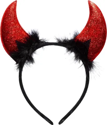 Produktbild von Spooktacular Halloween Teufelshörner Stirnband Dämonenkostüm Zubehör