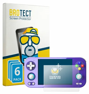 Produktbild von 6x BROTECT Schutzfolie für Anbernic RG 476H Displayschutz Displayschutzfolie Folie Matt Entspiegelungsfolie