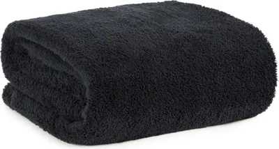 Zdjęcie produktu dla Koc flano KLORI 150x200 cm czarny EUROFIRANY
