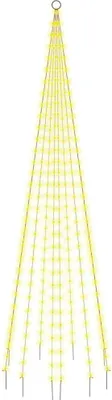 Obrázok produktu pre vidaXL LED vianočný stromček pre stožiar Teplá biela 310 LED diód 300 cm