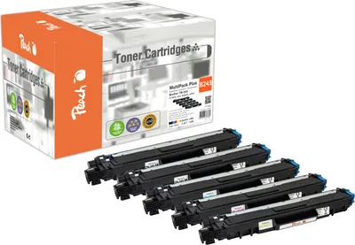 Image de Peach PT1065 Peach toner Brother TN-243 MultiPackPlus REM,KOM