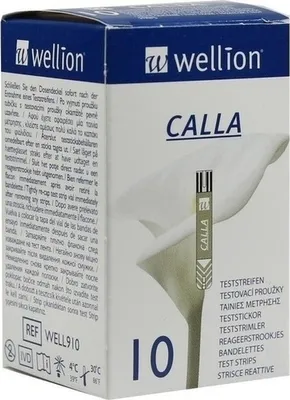 Immagine prodotto di Wellion Calla strisce reattive per la glicemia 10 pz