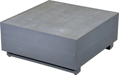 Produktbild von Inko Pasadena Lounge-Tisch Gartentisch Beistelltisch Aluminium anthrazit 70x70 cm