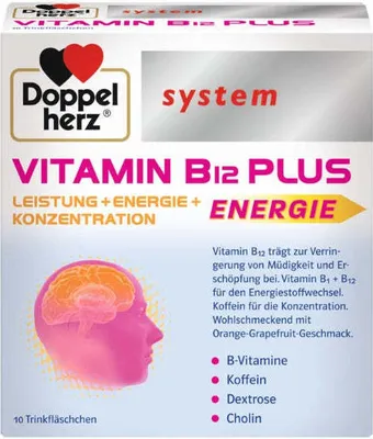 Obrázek produktu pro Doppelherz Vitamin B12 Plus systém, 10X25 ml TRA