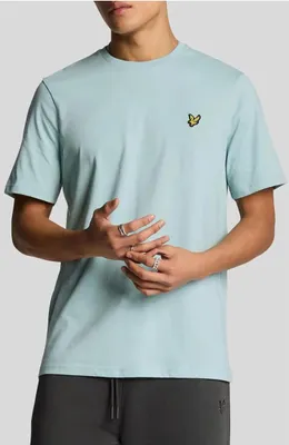 Produktbild von Lyle & Scott Herren T-Shirt Azurblau 485400 : Größe - S Größe: S