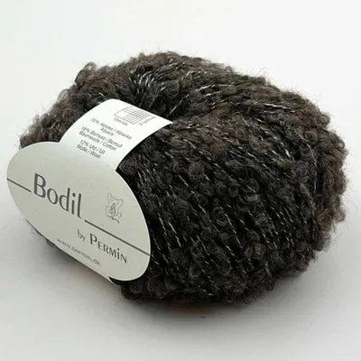 Image de Bodil by Permin – Fil bouclé naturel en alpaga Bodil Cocoa