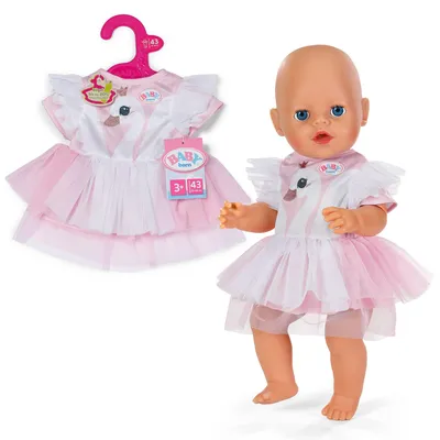 Produktbild von BABY born Kleid  Schwan mit Tüllrock für 43 cm Puppen