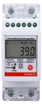 Einphasiger bidirektionaler Energiezähler AC230V 5A für PV-System
