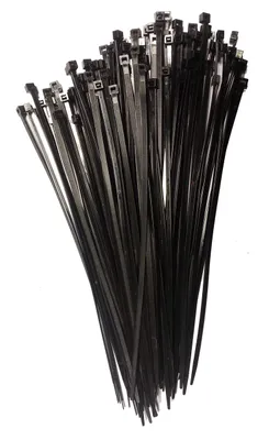 Obrázek produktu pro UV-odolné stahovací pásky, délka 290 mm, balení 100 kusů