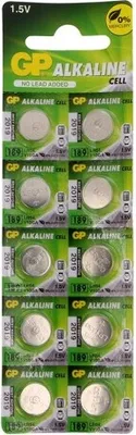 Produktbild von 1x Batterie: alkalisch 1,5V LR1130,LR54,Knopfzelle Anz.Bat: 10 189-U10 Batterien