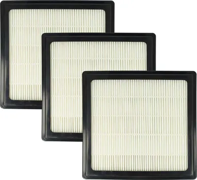 Produktbild von vhbw 3 Staubsaugerfilter Ersatz für Nilfisk 1470180500 für Staubsauger - HEPA-Filter Schwarz Weiß