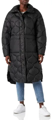 Immagine prodotto di JACK & JONES - Cappotto imbottito lucido da donna, modello Jxlenora, colore nero, taglia L (EU)