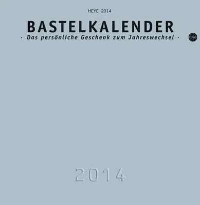 Produktbild von Bastelkal. silber, gr. 2014