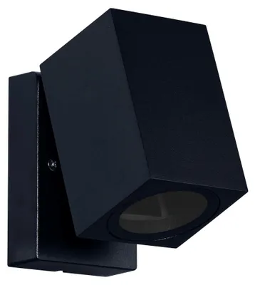 Produktbild von ENDURA Classic Cube ADJ WALL Außen-Wandleuchte, schwarz, GU10-Sockel (max 35W), kann mit einfacher oder smarter Lampe bestückt werden, ausrichtbarer Leuchtenkopf, Schutzklasse IP44