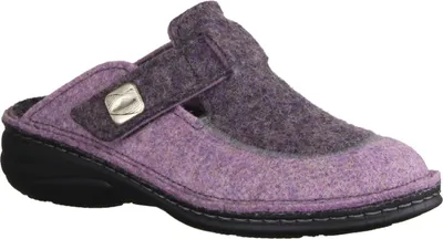 Immagine prodotto di Pantofola Finn Comfort Antholz in feltro di lana viola, pantofola da donna, pantofola - Brand Finn Comfort, Multicolore