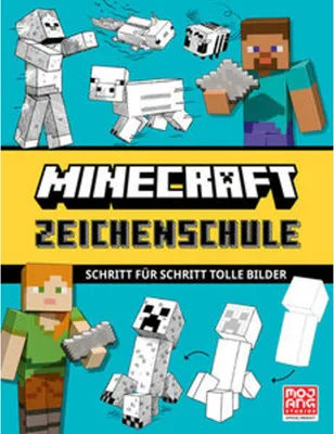Immagine prodotto di Minecraft Zeichenschule. Schritt für Schritt tolle Bilder