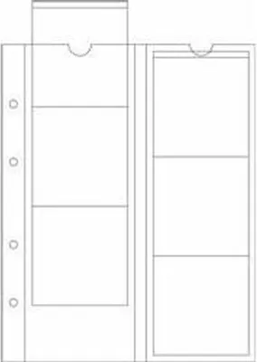 Produktbild von Münzhüllen OPTIMA, für 6 Münzen bis 65 mm Ø, glasklar, 5er Pack